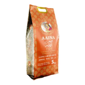 Aaina 1121 Parboiled Sella Basmati Rice 5kg