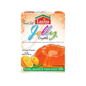 Laziza Jelly Crystals Orange Flavor 85G