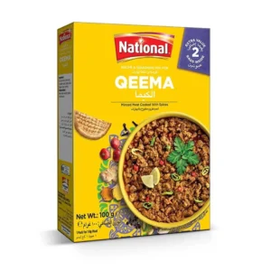 National Qeema Masala Spice Mix 100G (2Bags)
